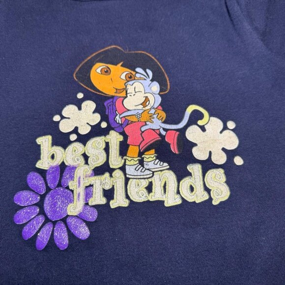 VTG/Y2K Dora the Explorer and Boots Best Friends Shirt - Picture 2 of 5